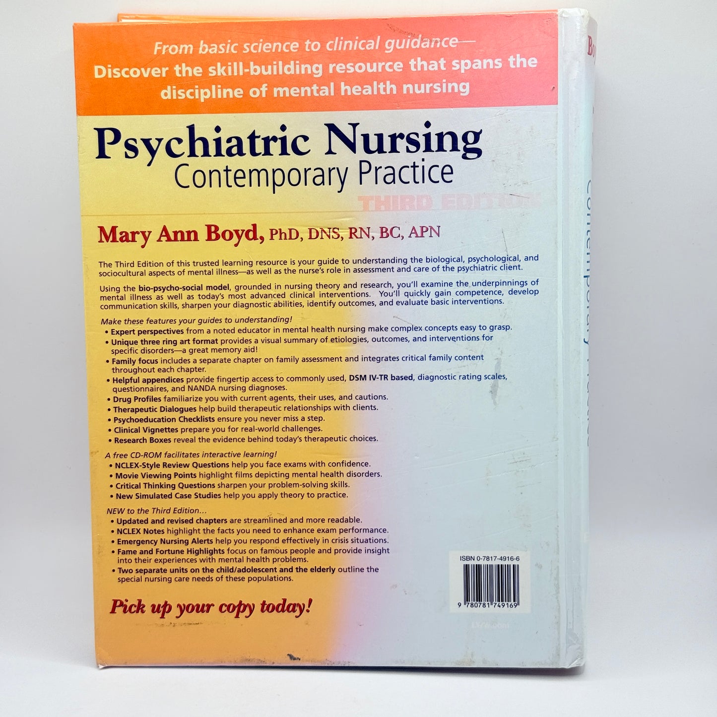 Psychiatric Nursing: Contemporary Practice by Mary Ann Boyd