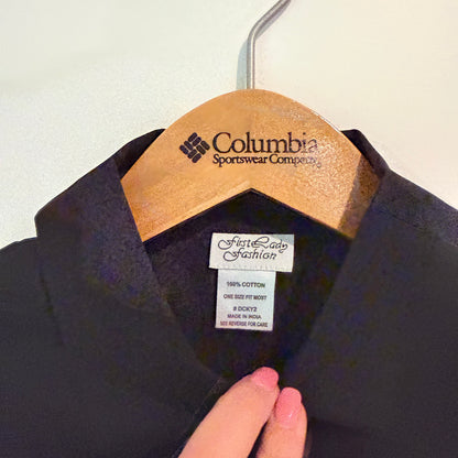 First Lady Fashion Black Detachable Collar Bib - One Size