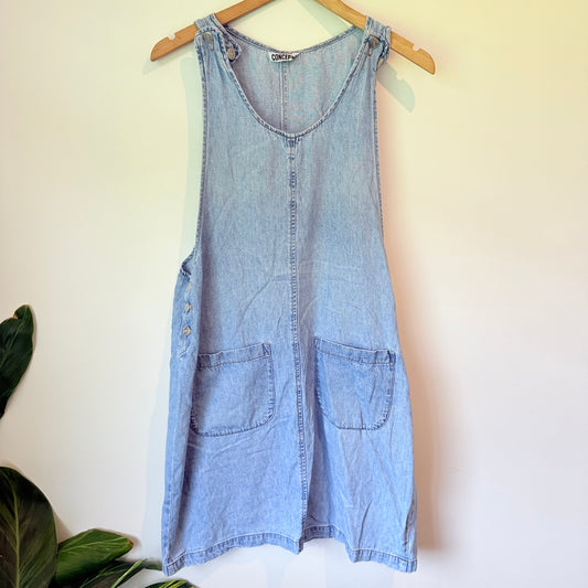 California Concepts Denim Light Wash Dress