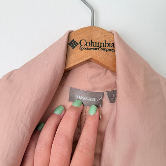 Sussan Size 8 Sleeveless Draped Jacket