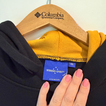 Winning Spirit Black & Gold Hoodie - Wentworth Falls FC - Size 3XL