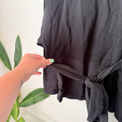 Country Road Size S Tie-Front Cotton Top