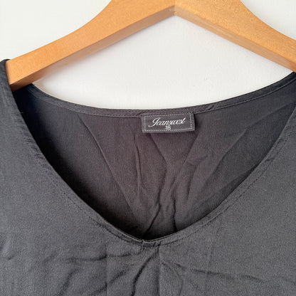 Jeanwest Size 16 Minimalist V-Neck Sleeveless Tunic