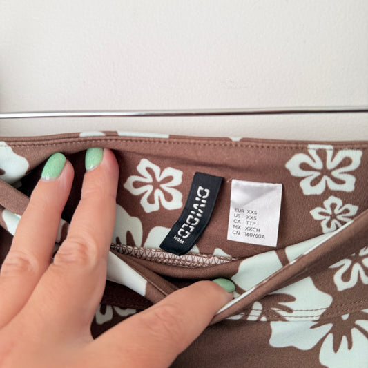 H & M Divided XXS Mini Skirt