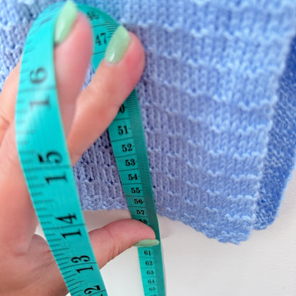 Knitted Sleeveless Vest Top | U/Arm to U/Arm 51cm