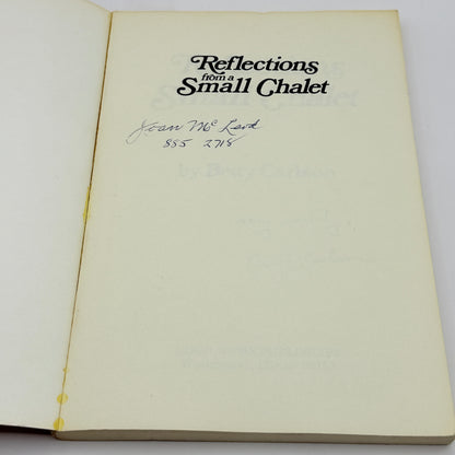 Reflections from a Small Chalet by Betty Carlson