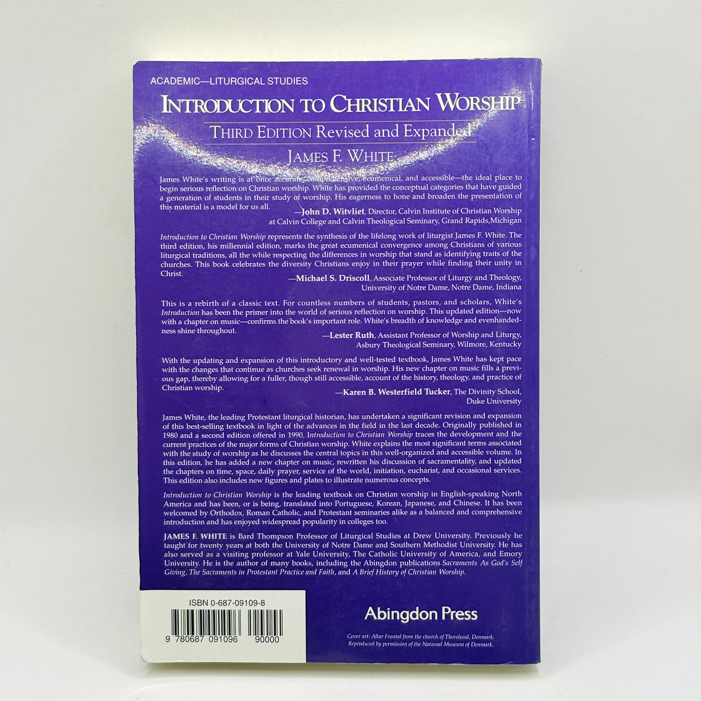 Introduction to Christian Worship by James F. White