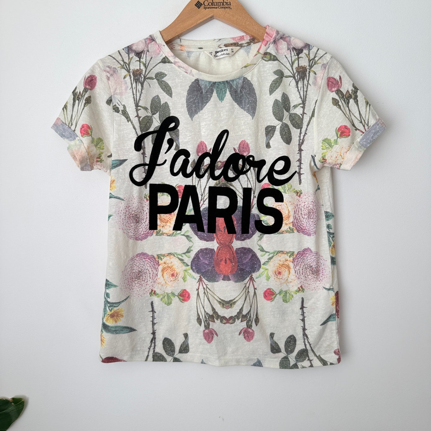Miss Selfridge Petites Size 8 Graphic Tee