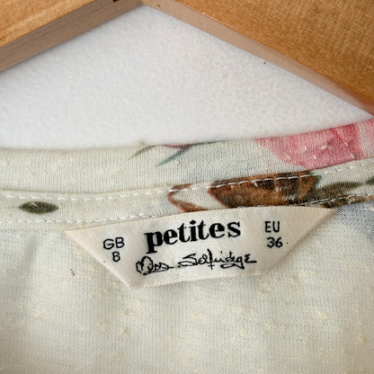 Miss Selfridge Petites Size 8 Graphic Tee