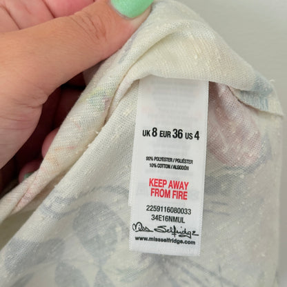 Miss Selfridge Petites Size 8 Graphic Tee