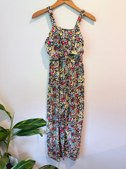 Miss Mango Girls Size 10 Floral Print Jumpsuit