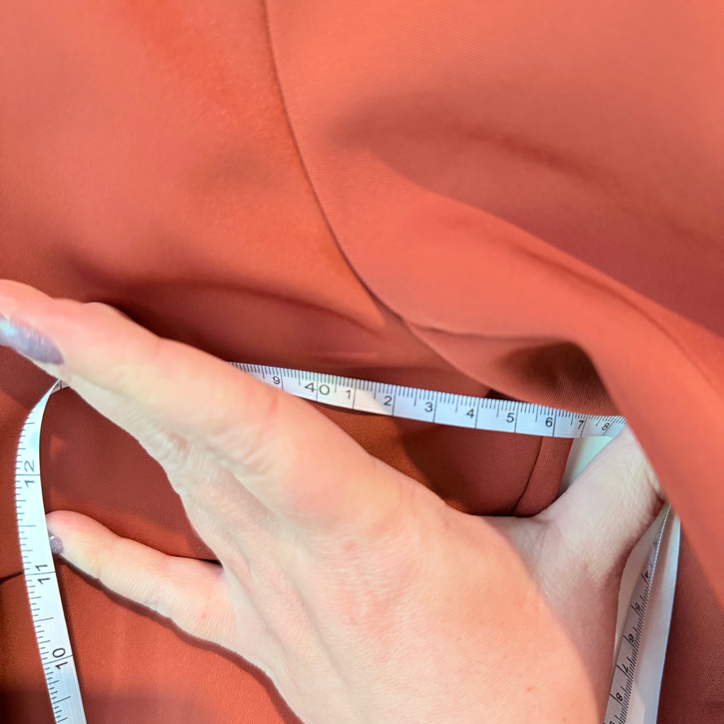 TJZW Size M Red Trench Coat