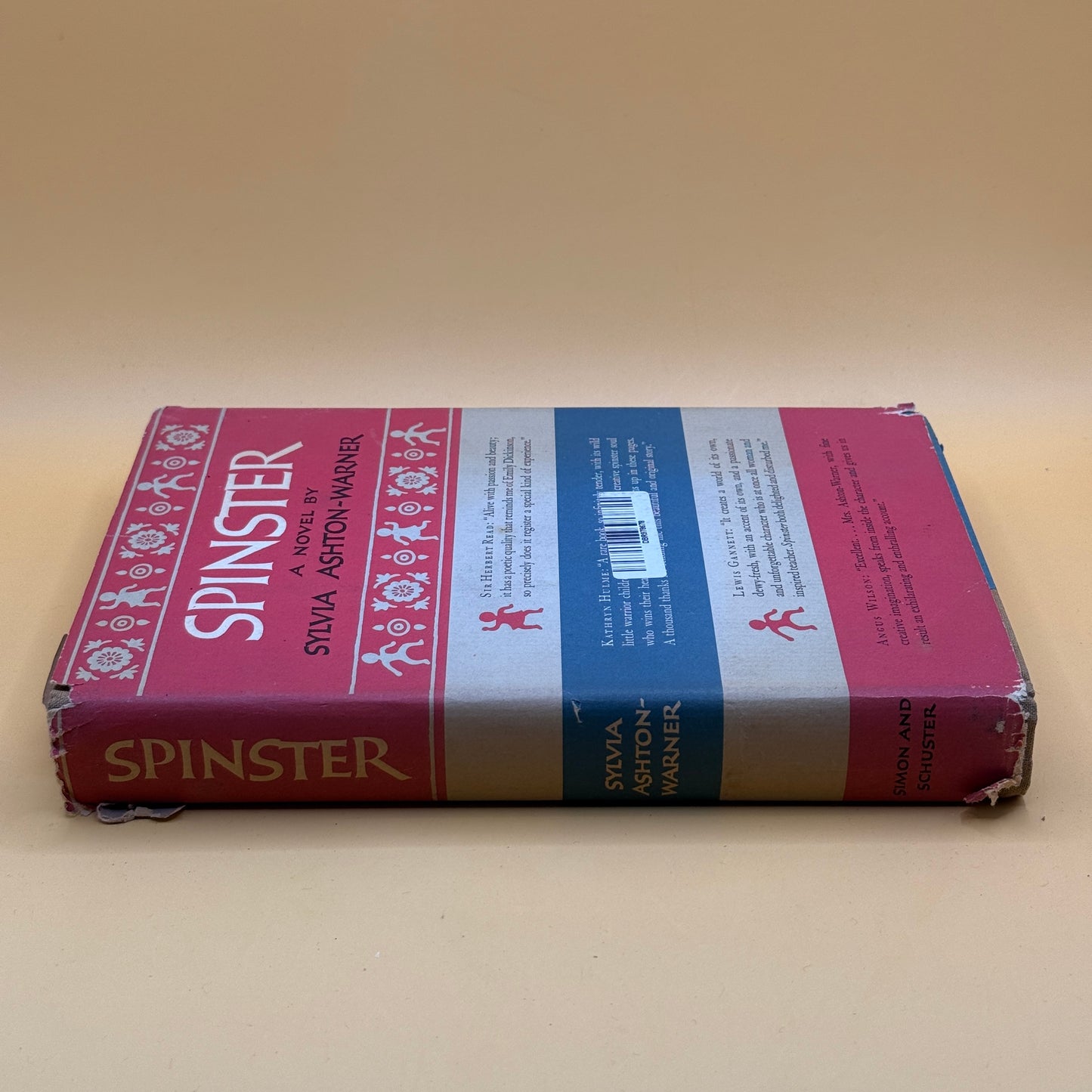 Spinster by Sylvia Ashton-Warner - FIRST EDITION 1958