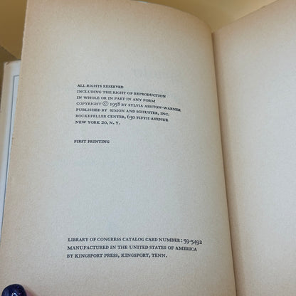 Spinster by Sylvia Ashton-Warner - FIRST EDITION 1958