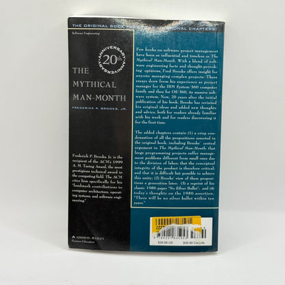 The Mythical Man-Month by Frederick P. Brooks, Jr.