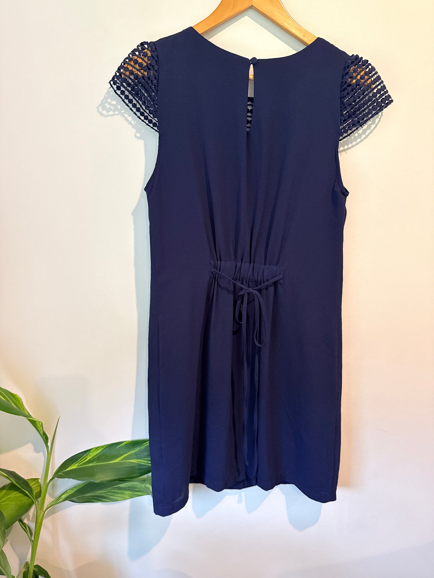 Pagani Size 10 Crochet Cap Sleeve Dress