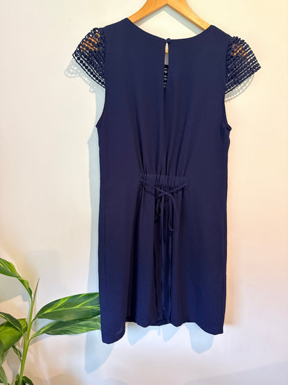 Pagani Size 10 Crochet Cap Sleeve Dress
