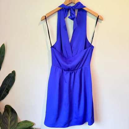 Sheike Paris Size 10 Royal Blue Mini Dress