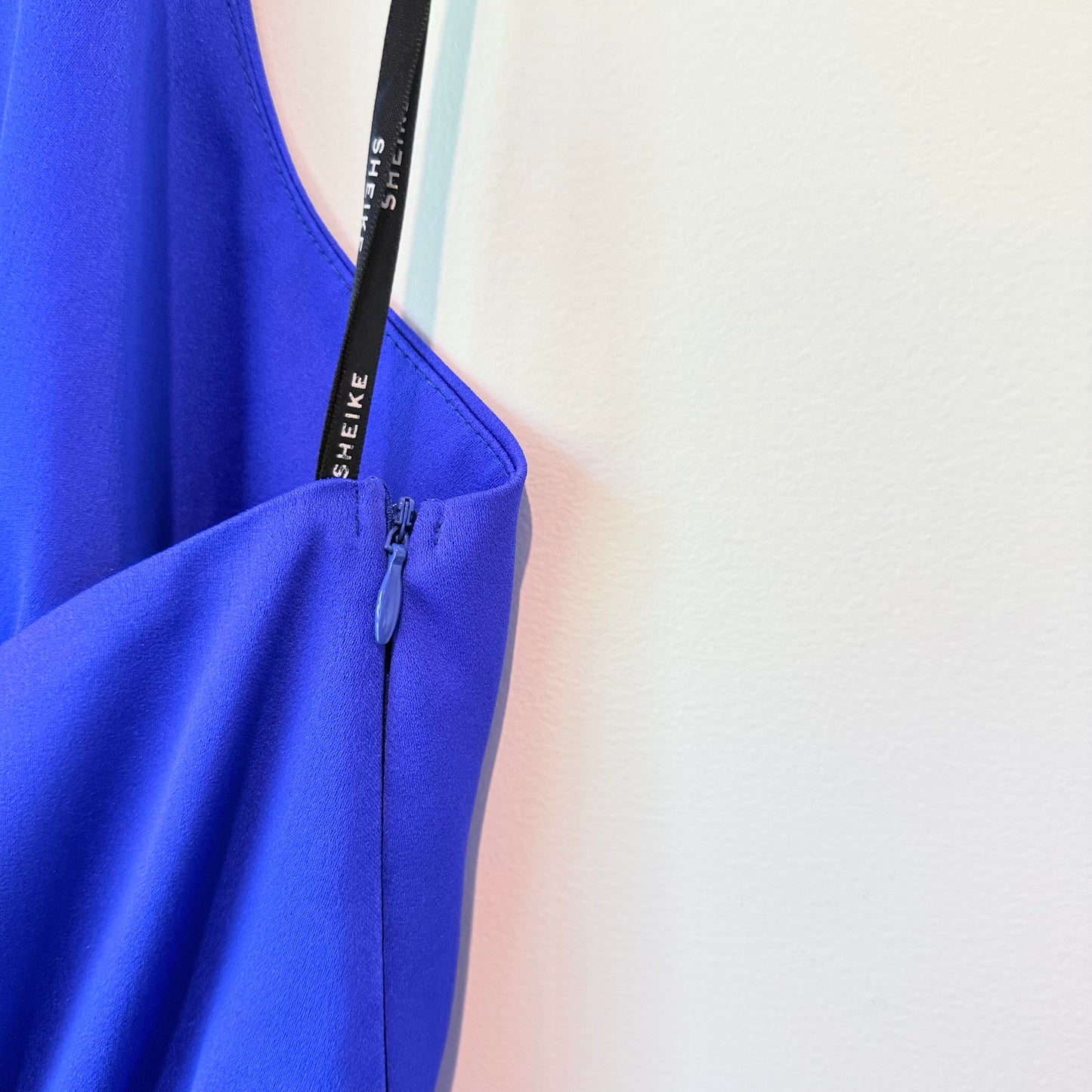 Sheike Paris Size 10 Royal Blue Mini Dress