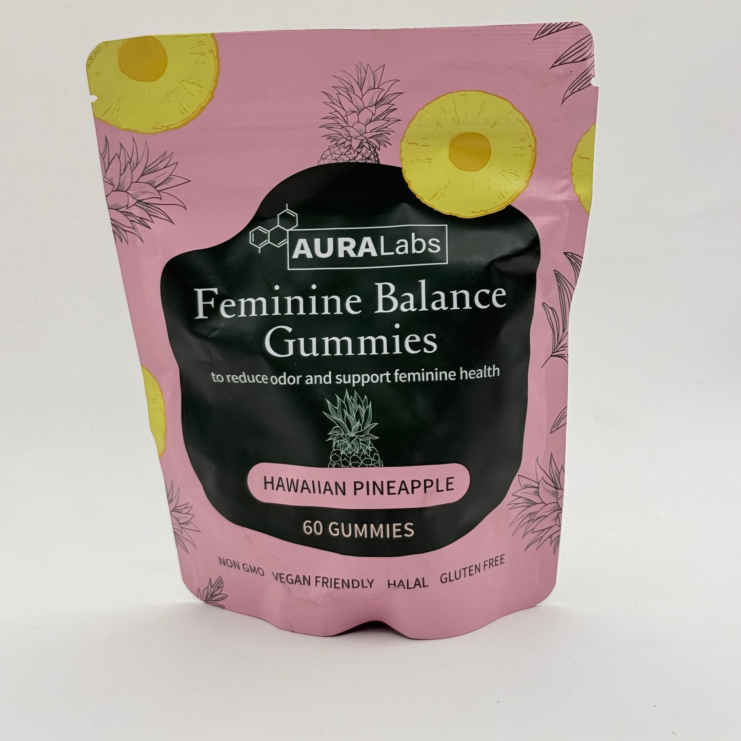 AuraLabs Feminine Balance Gummies – 60 Gummies