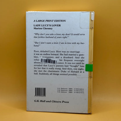 Lady Lucy’s Lover by Marion Chesney