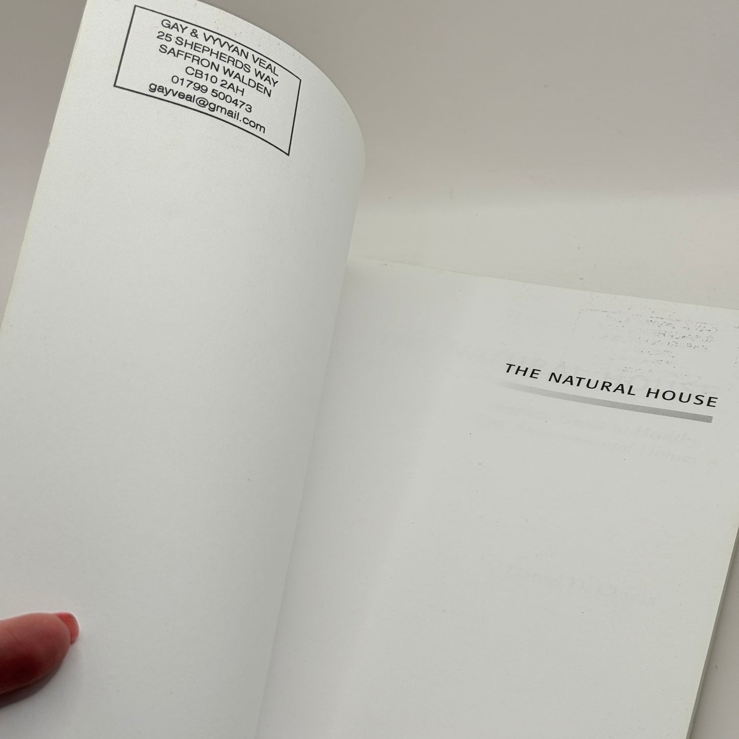 The Natural House by Daniel D. Chiras