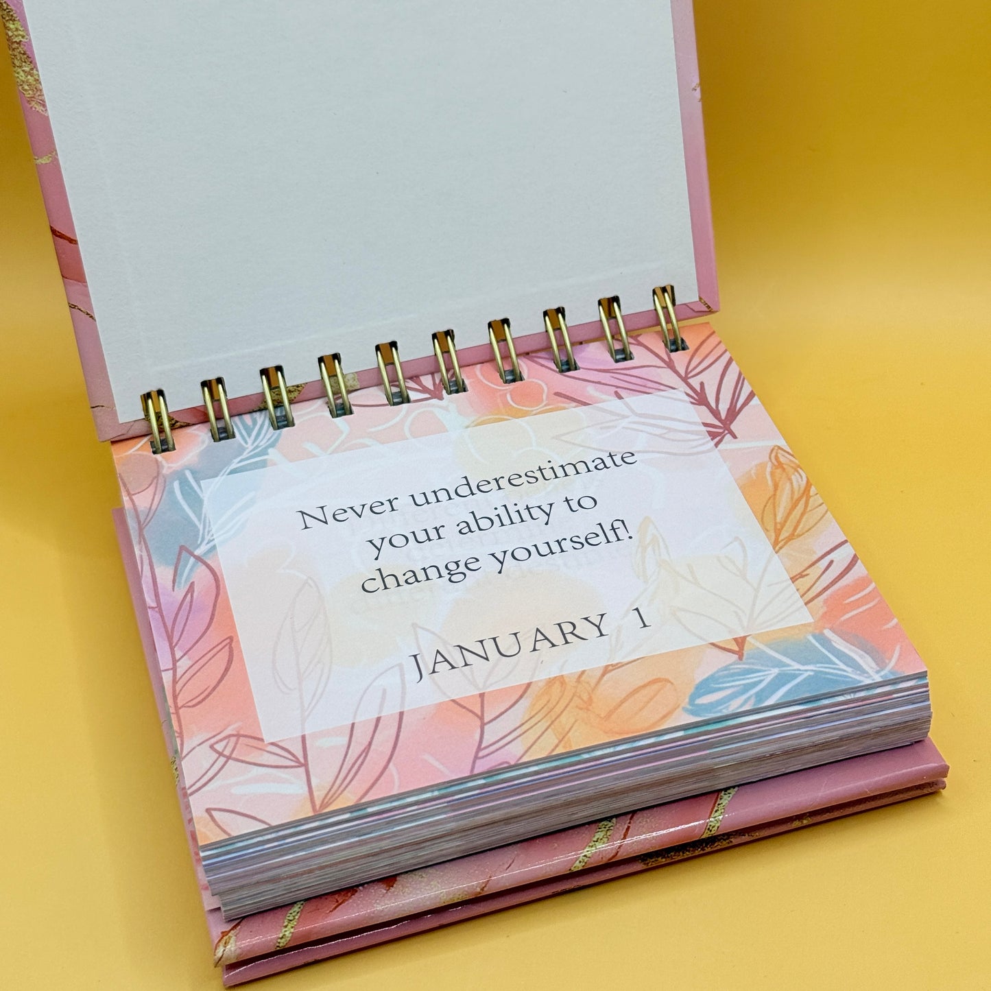 Positive Affirmations Flip Desk Calendar