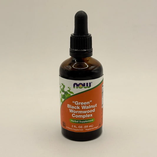 NOW Green Black Walnut Wormwood Complex – 59 mL