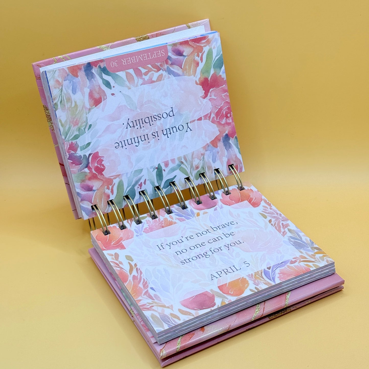 Positive Affirmations Flip Desk Calendar