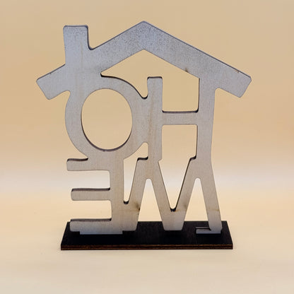 Wooden HOME Decorative Table Sign