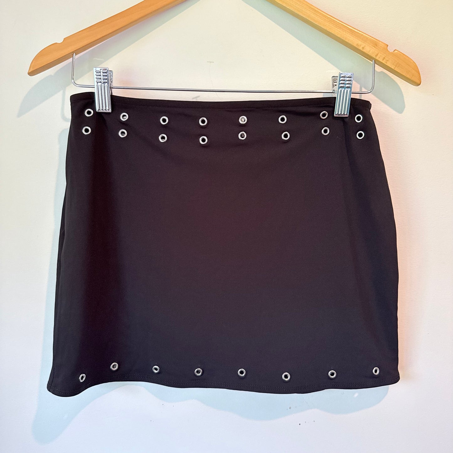 Glassons Grommet Mini Skirt Size M