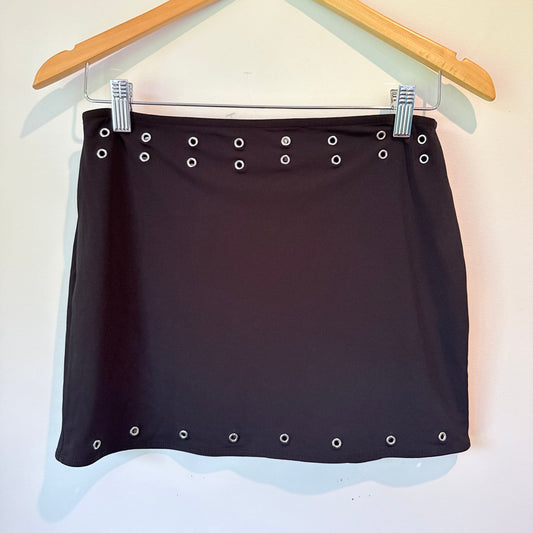 Glassons Grommet Mini Skirt Size M