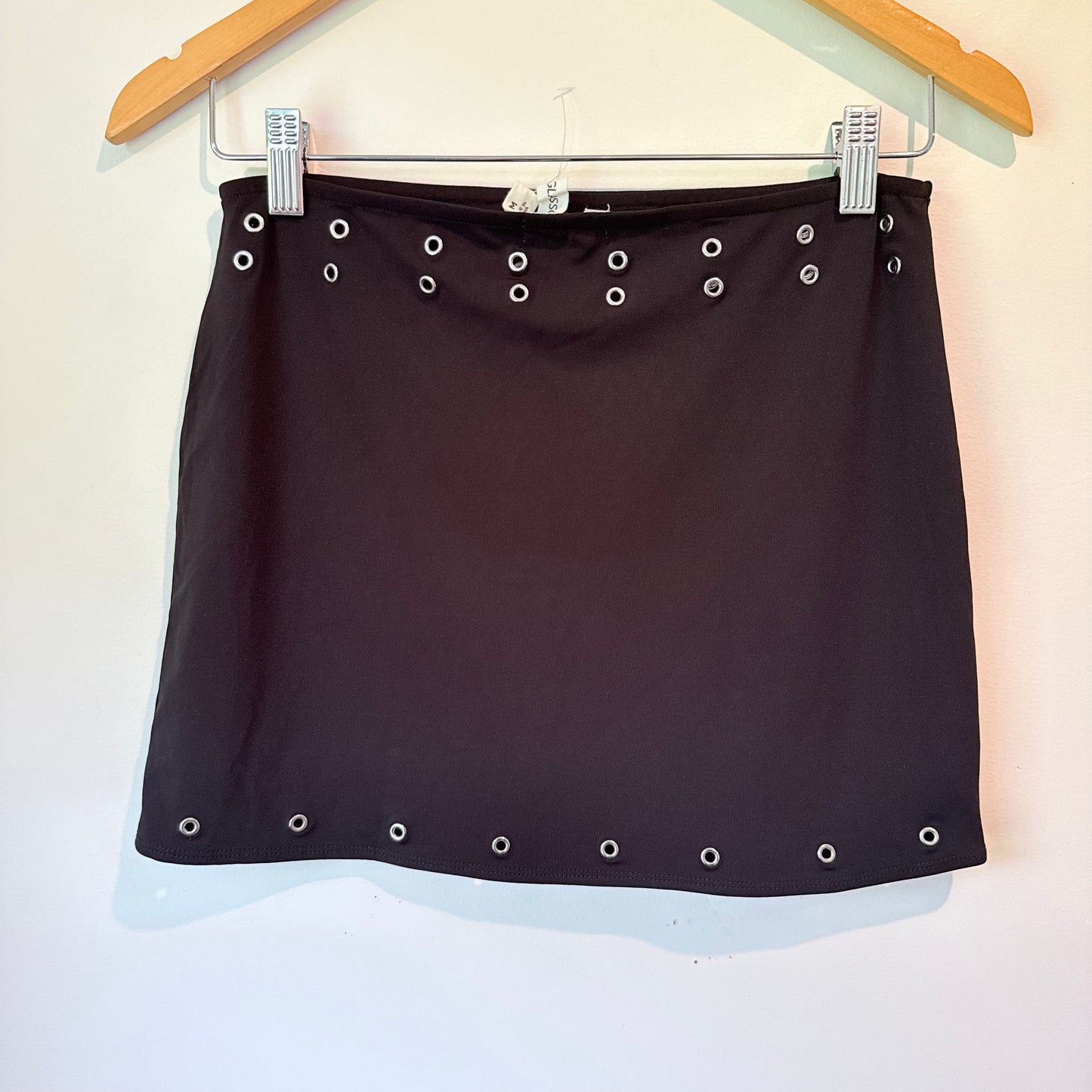 Glassons Grommet Mini Skirt Size M