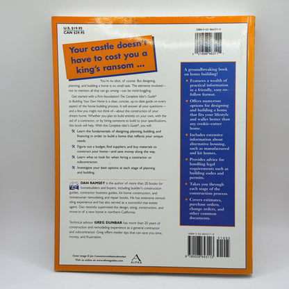 The Complete Idiot's Guide to Building Your Own Home by Dan Ramsey