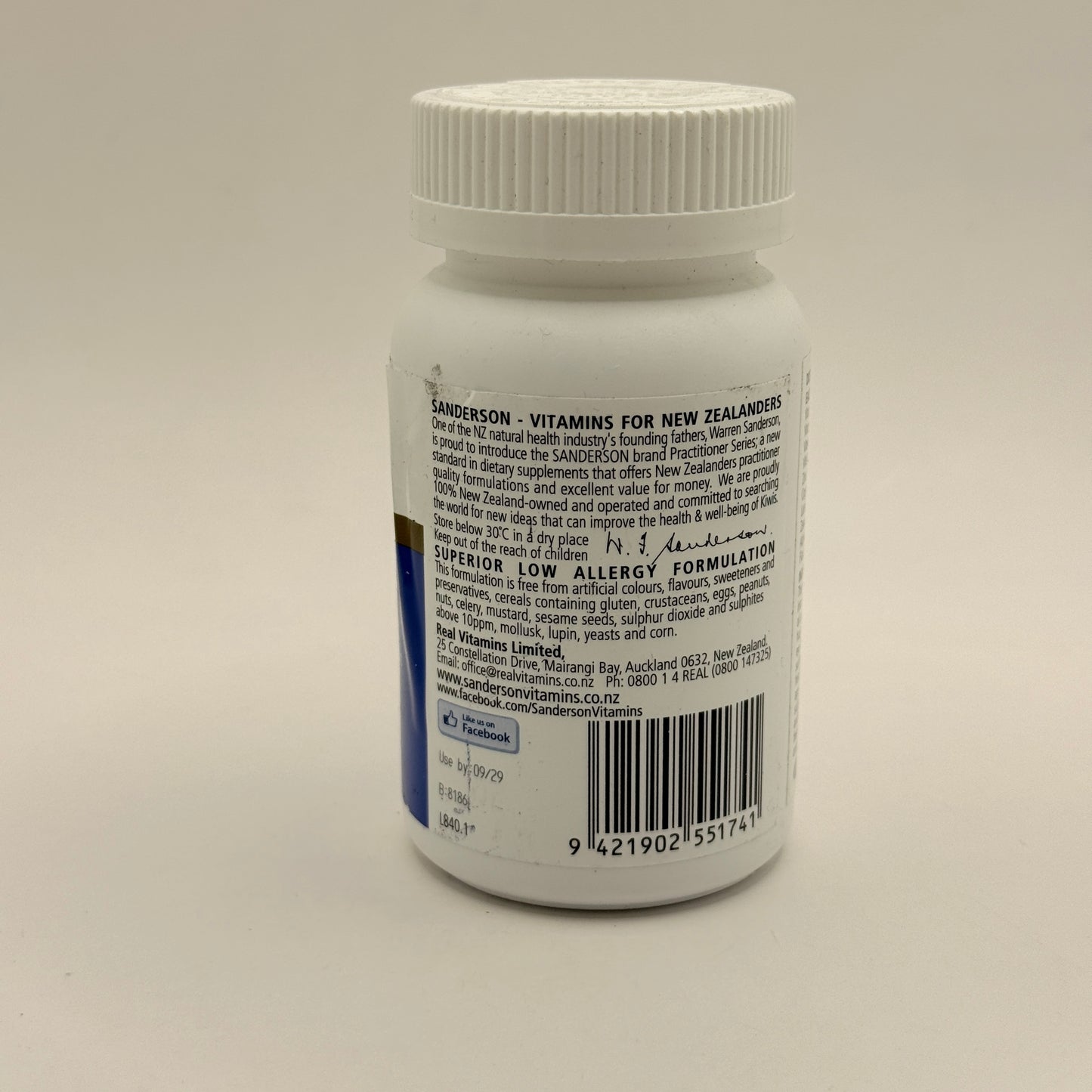 Sanderson Vision FX – 60 Capsules