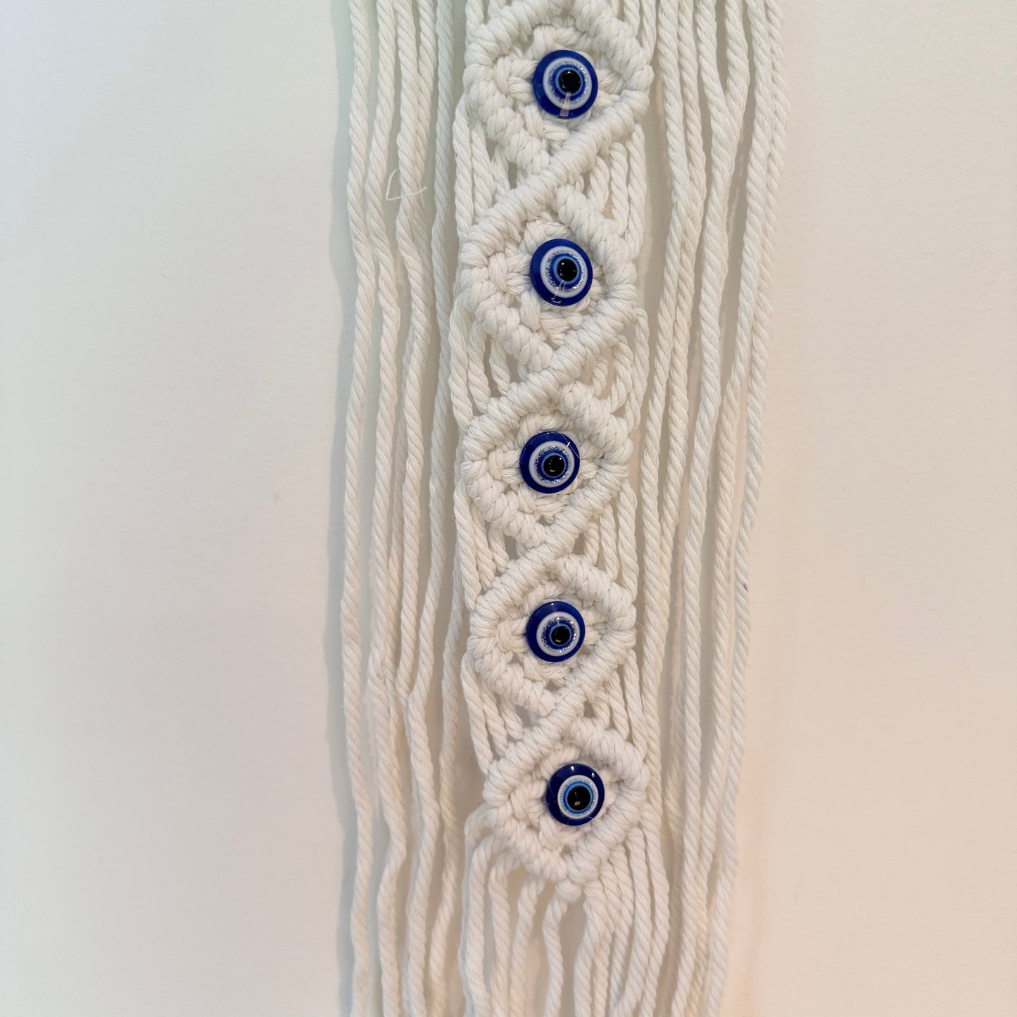 Macrame Evil Eye Wall Hanging