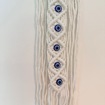 Macrame Evil Eye Wall Hanging