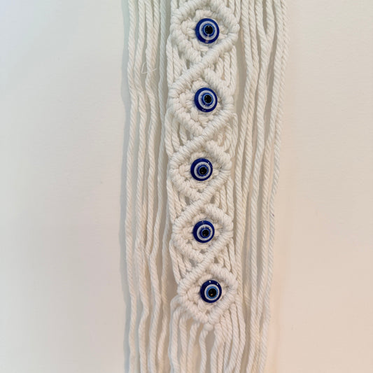 Macrame Evil Eye Wall Hanging