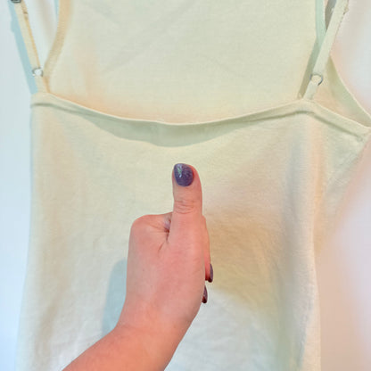 Glassons Square Neck Ribbed Tank Top Size M