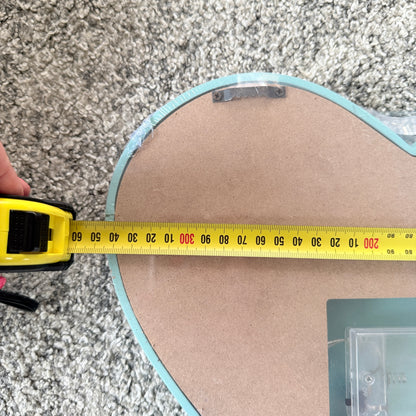 Roommates Wall LED Decor Heart Light Teal MDF