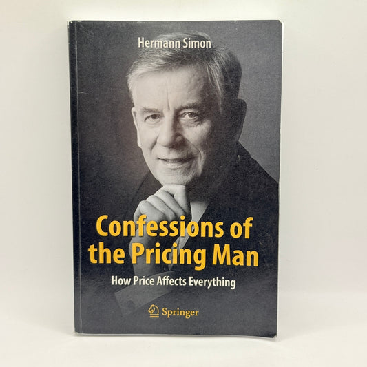 Confessions of the Pricing Man by Hermann Simon
