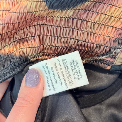 Glassons Bustier Crop Top Abstract Print Size 10