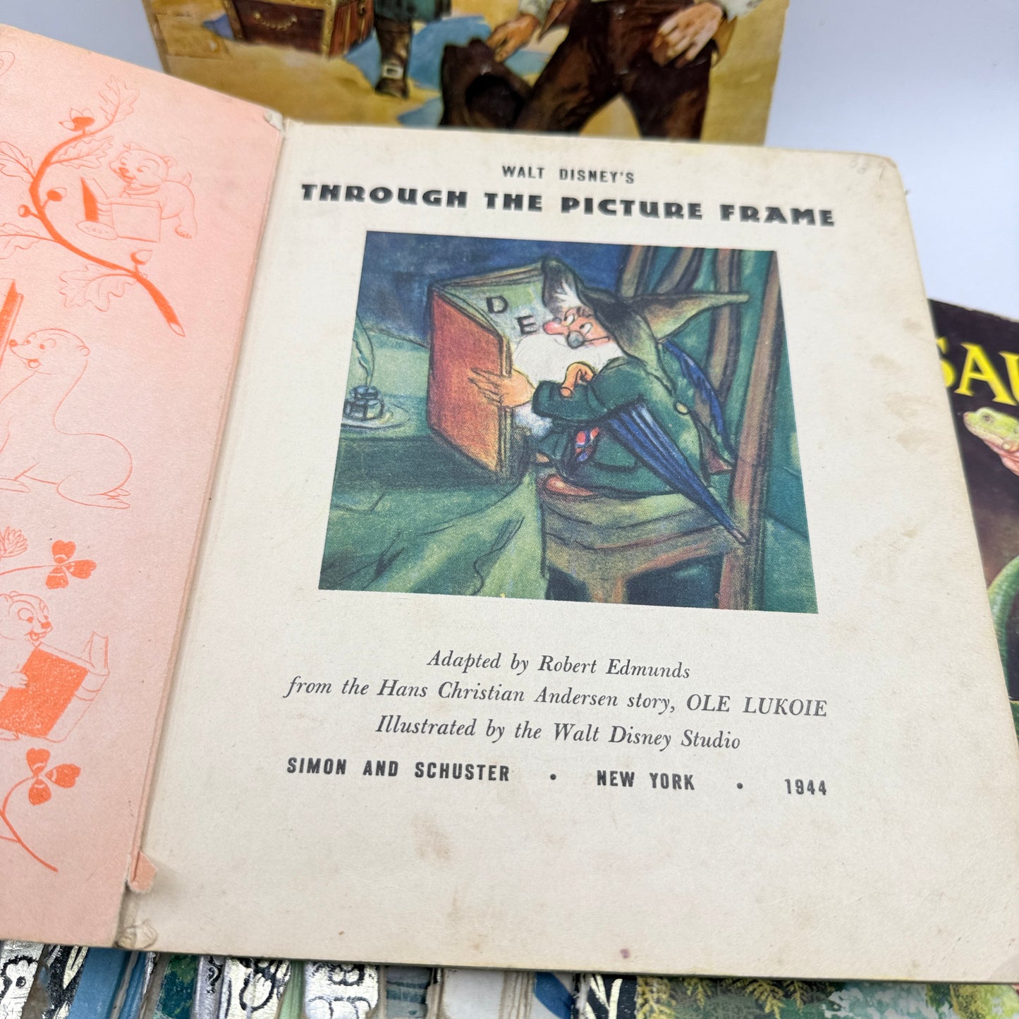 Vintage Little Golden Books Collection – Disney & Classic Titles (1940s–1950s)