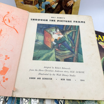 Vintage Little Golden Books Collection – Disney & Classic Titles (1940s–1950s)