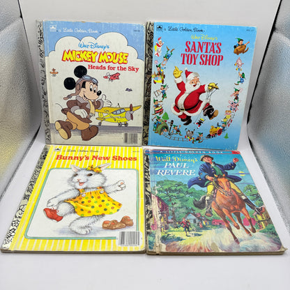 Vintage Little Golden Books Collection – Disney & Classic Titles (1940s–1950s)