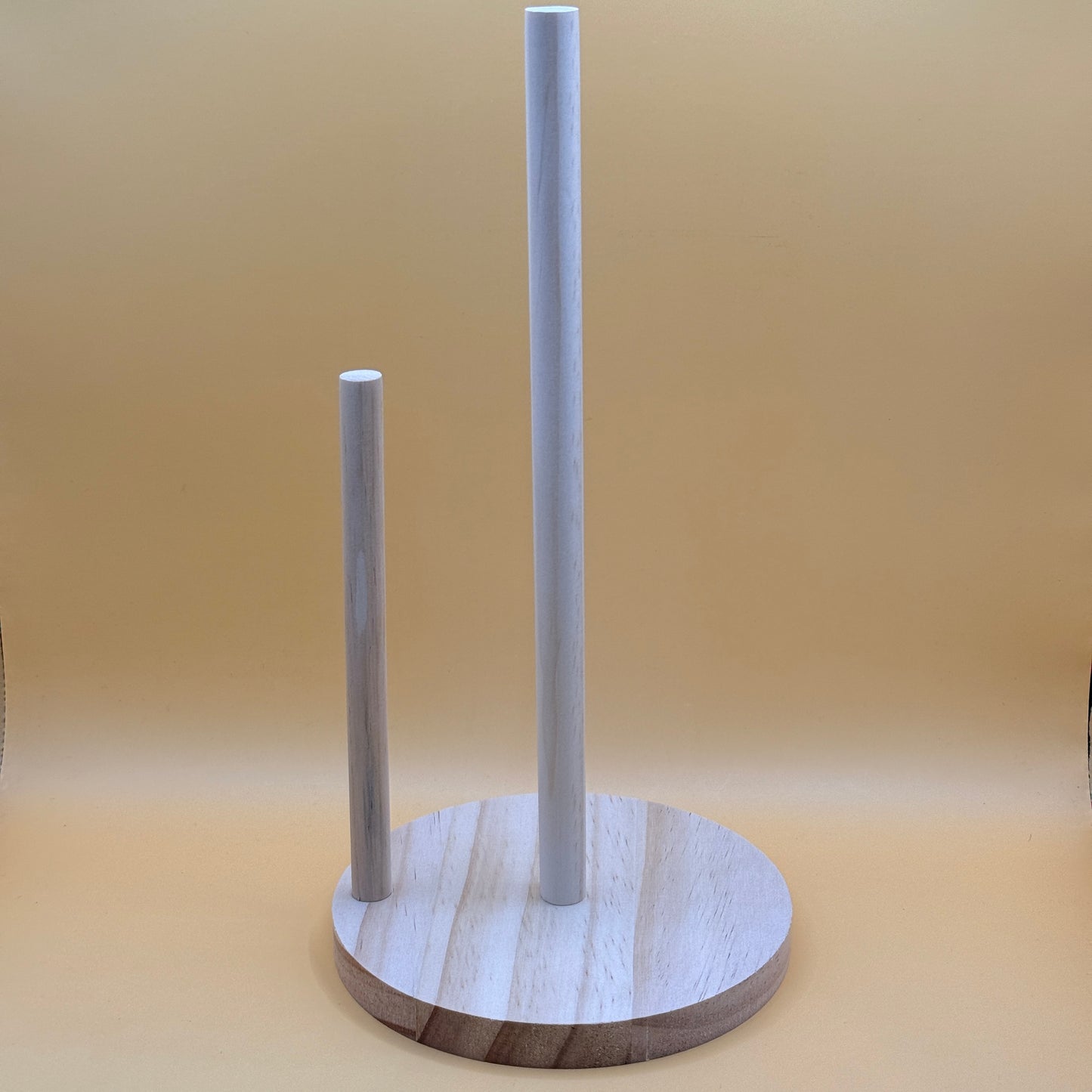 Wooden Paper Towel Holder