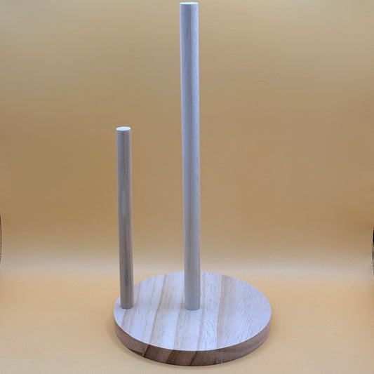 Wooden Paper Towel Holder