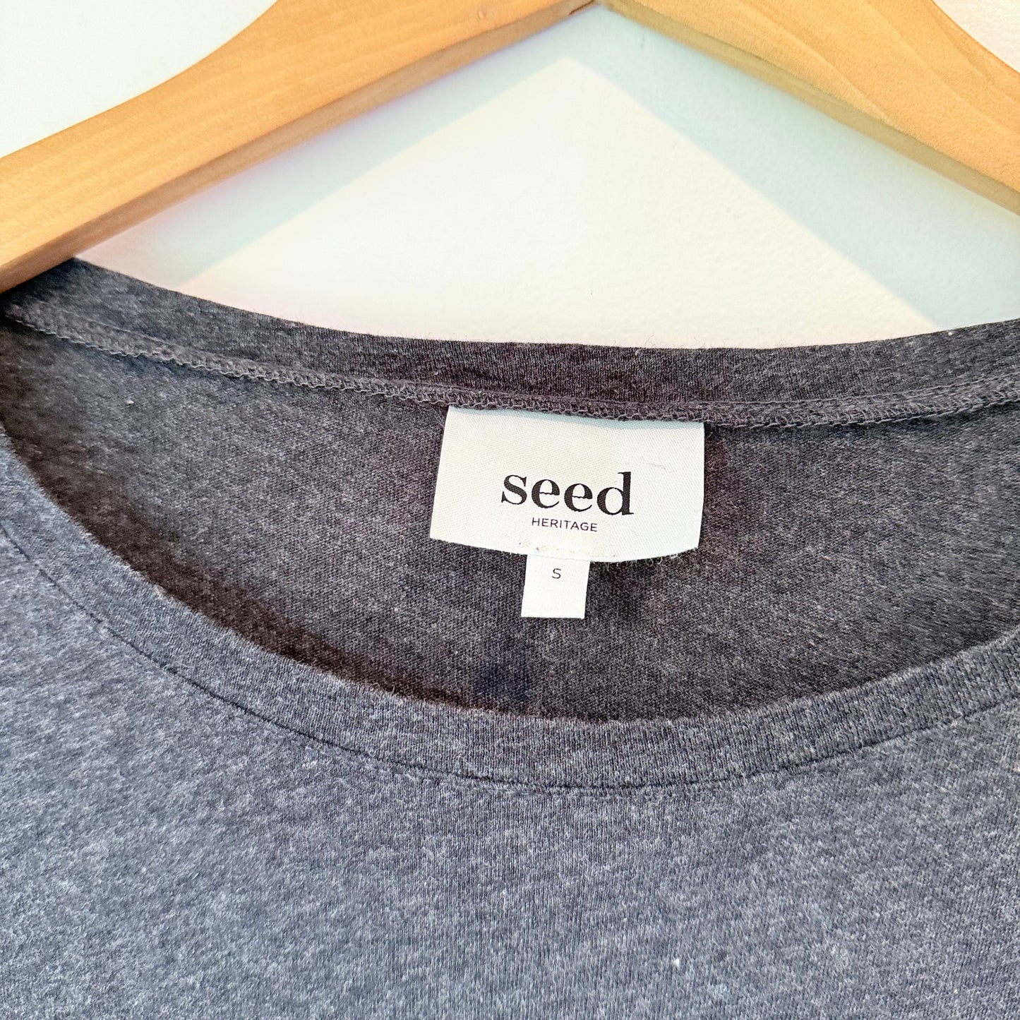 Seed Heritage Size S "Saturday" 100% Cotton Tee