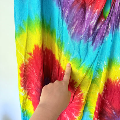 Sundrenched Size L/XL Tie-Dye Dress