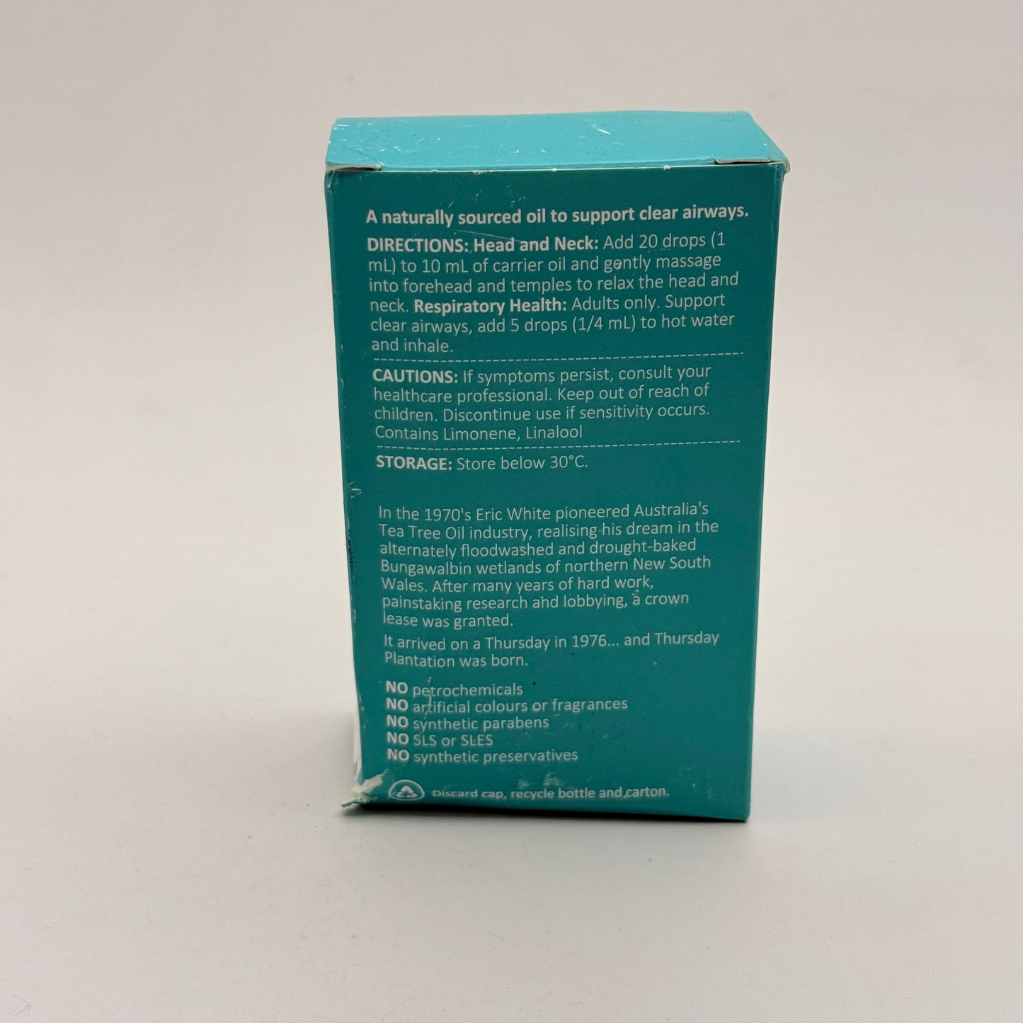 Thursday Plantation Peppermint Oil – Head & Neck – 25mL